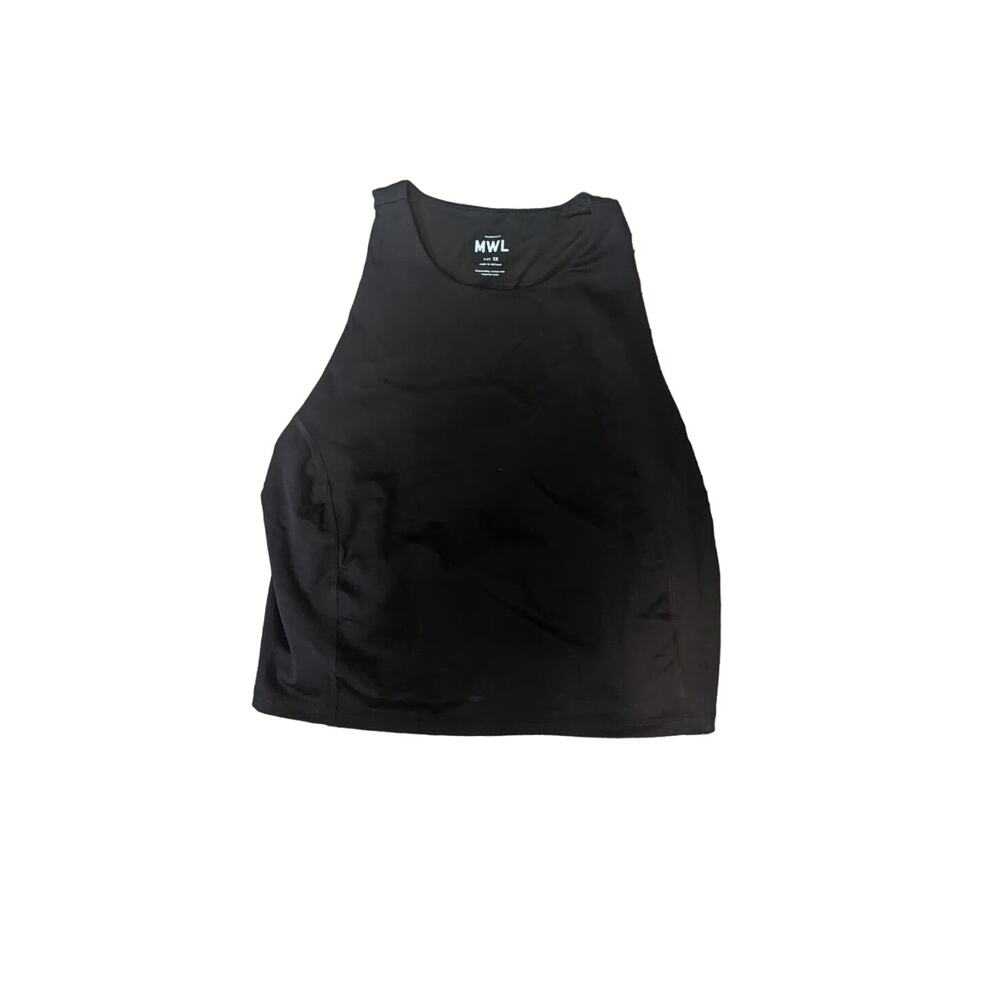NWT Madewell Plus MWL Form Racerback Crop Top size 1X